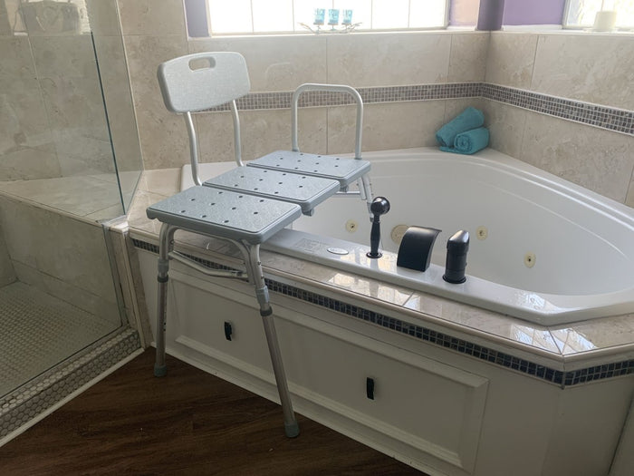 Extra Tall Tub Transfer Bench